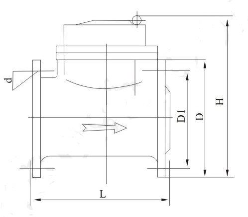 NB-IoT無線遠(yuǎn)傳水表外形尺寸圖2